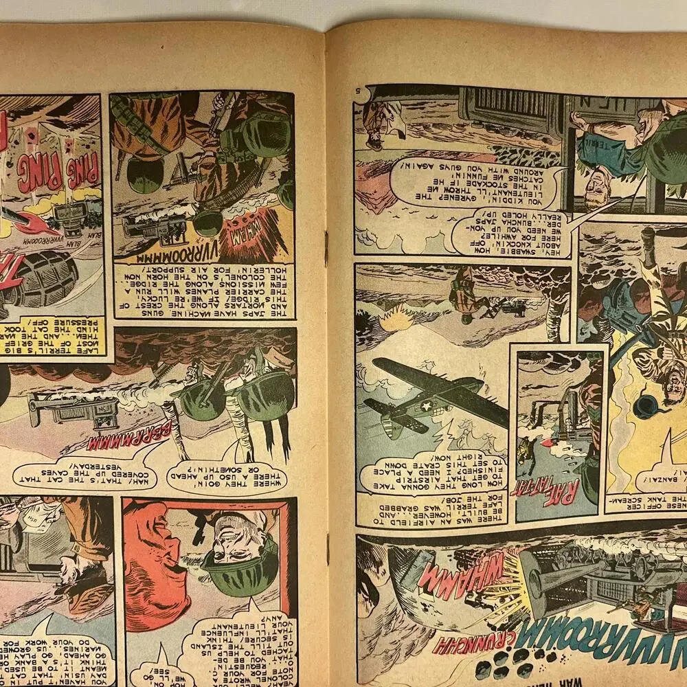 Vintage‎ 1964 War Heroes No 3 Charlton Military Comic